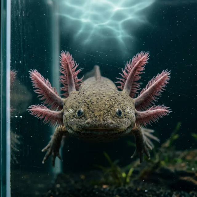 X&oacute;chitl, a wild-type axolotl